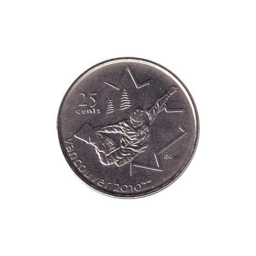 2008 25 cents Surf des Neiges BU (MS-67) - SUPERB