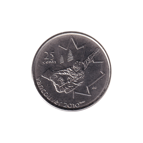 2008 25 cent Surf des Neiges BU (MS-68) - SUPERB +