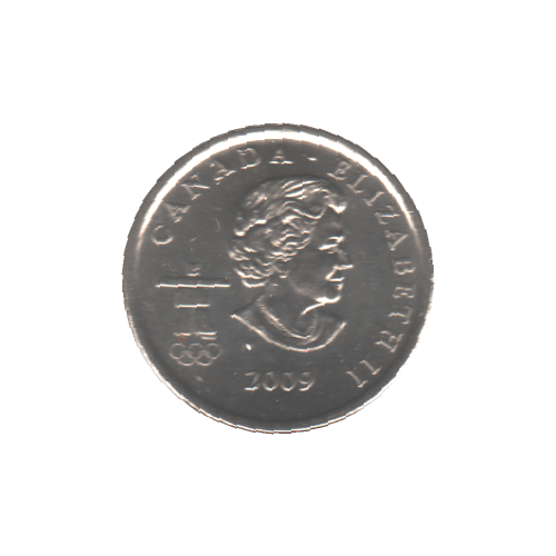 2009 25 cents SPEED SKATING BU (MS-63) - CHOICE