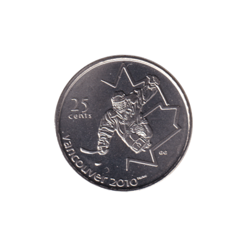 2009 25 cents Sledge Hockey BU (MS-67) SUPERB GEM