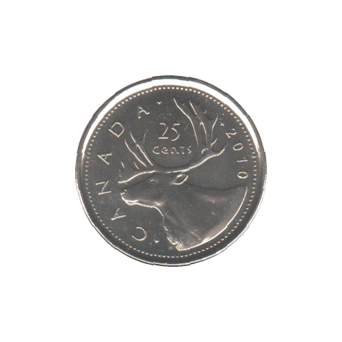 2010 25 cents BU (MS-63) - CHOICE