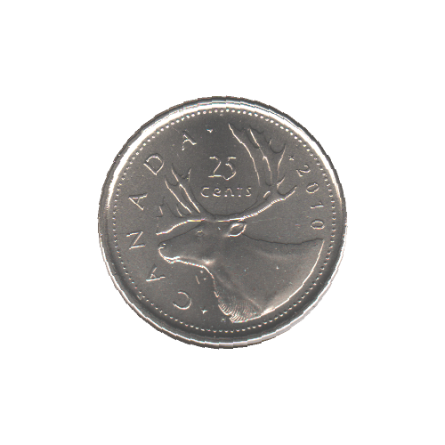 2010 25 cents BU (MS-64) - CHOICE +