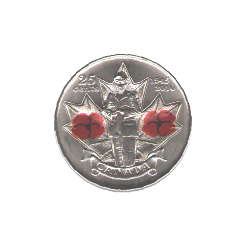 2010 25 cents COQUELICOT BU (MS-67) - SUPERBE
