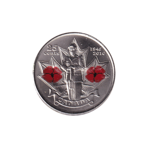 2010 25 cents COQUELICOT BU (MS-70) - EXCEPTIONNELLE