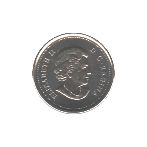 2011 25-cent Falcon Coloured BU (MS-63) - CHOICE