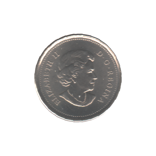 2011 25 Cents Orca Colour BU (MS-63) - CHOICE