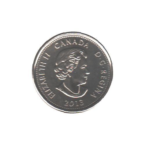 2013 25 Cents SALABERRY COLOR BU (MS-63) - CHOICE