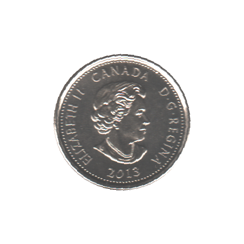 2013 25 cents SALABERRY COLORED BU (MS-64) - CHOICE +