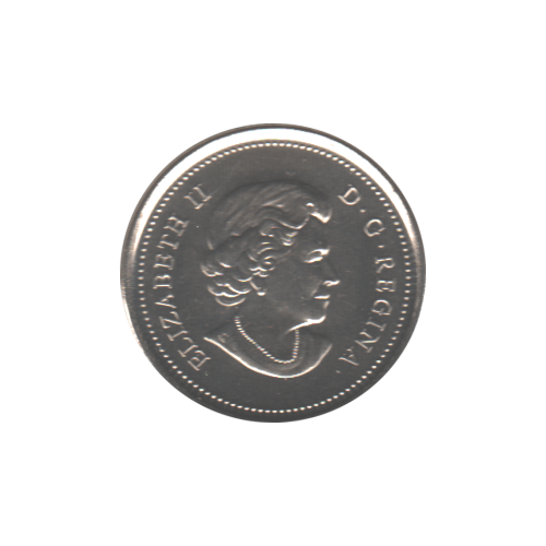 2015 25 cents COLORED FLAG BU (MS-64) - CHOICE +