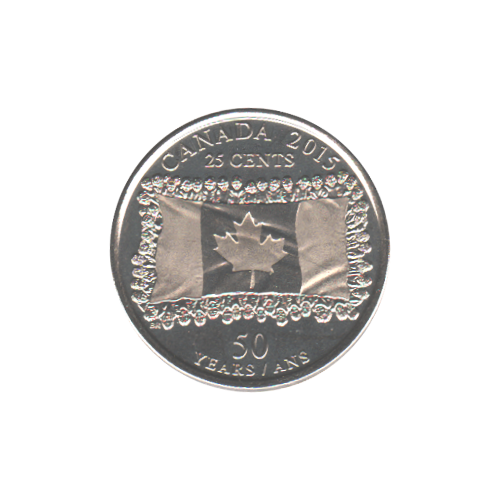 2015 25 Cents FLAG NC BU (MS-65) - GEM