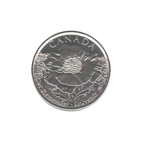 2015 25 cents COQUELICOT NC BU (MS-68) - SUPERBE +