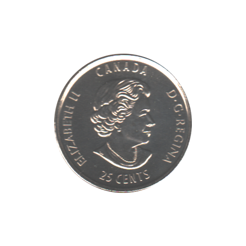 2017 25 Cents Stanley Cup BU (MS-64) - CHOICE