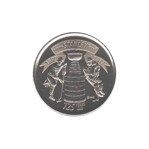 2017 25 Cents Stanley Cup BU (MS-64) - CHOICE