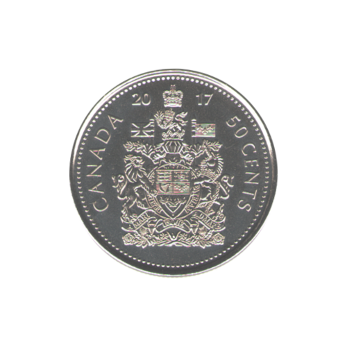 2017 50 cents BU (MS-63) CHOICE