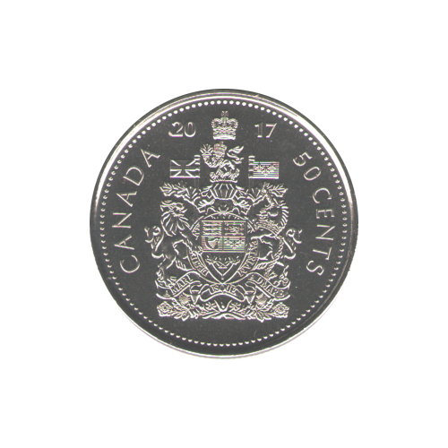 2017 50 cents BU (MS-65) GEM