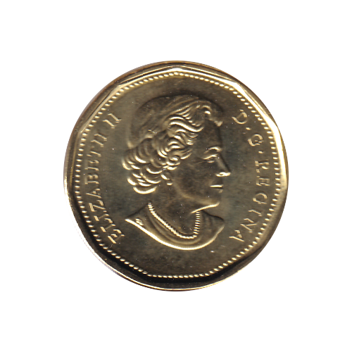 2017 Loonie MAPPLE CRACKED BY THE DIE (Maple Leaf) (MS-65)