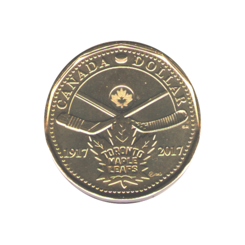 2017 Loonie ($1) Toronto Maple Leaf BU (MS-66)