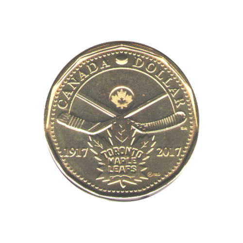 2017 Loonie ($1) Toronto Maple Leaf BU (MS-67)