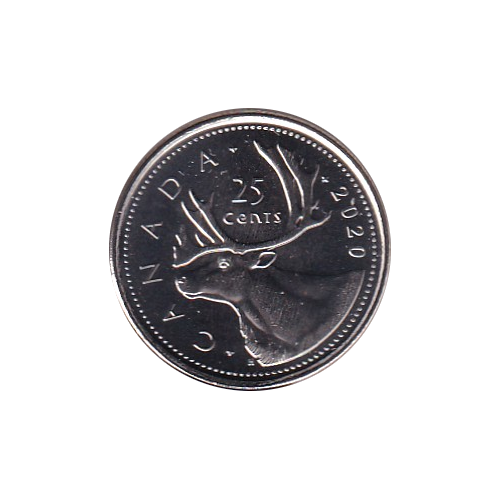 2020 25 cents BU (MS-70) - RARE