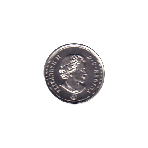 2021 10 cents Bluenose BU (MS-65) GEM