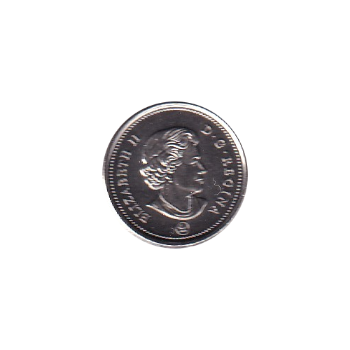 2021 10 cents colored Bluenose BU (MS-67) Superb GEM