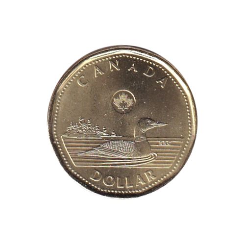 2022 Loonie ($1) BU (MS-64) CHOICE