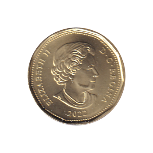 2022 Loonie ($1) Oscar Peterson BU (MS-68)