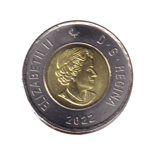 2022 Toonie ($2) Summit Series Color BU (MS-65) GEM