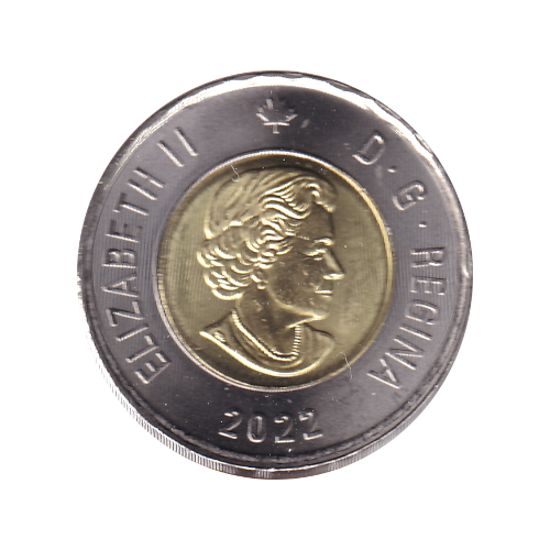 2022 Toonie ($2) Summit Series Color BU (MS-67) SUPERB GEM