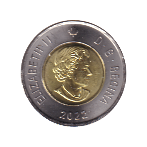 2022 Toonie ($2) Summit Series Color BU (MS-68) SUPERB GEM +