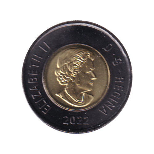 2022 Toonie ($2) BLACK RING TRIBUTE BU (MS-66) GEM +