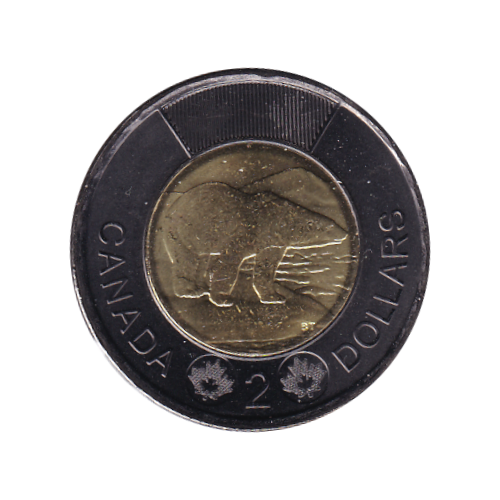 2022 Toonie ($2) BLACK RING TRIBUTE BU (MS-66) GEM +