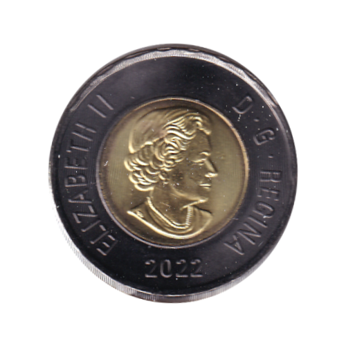 2022 Toonie ($2) BLACK RING TRIBUTE BU (MS-67) SUPERB GEM