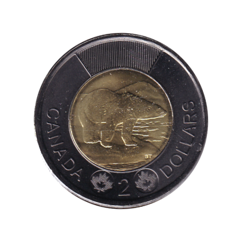 2022 Toonie ($2) BLACK RING TRIBUTE BU (MS-67) SUPERB GEM
