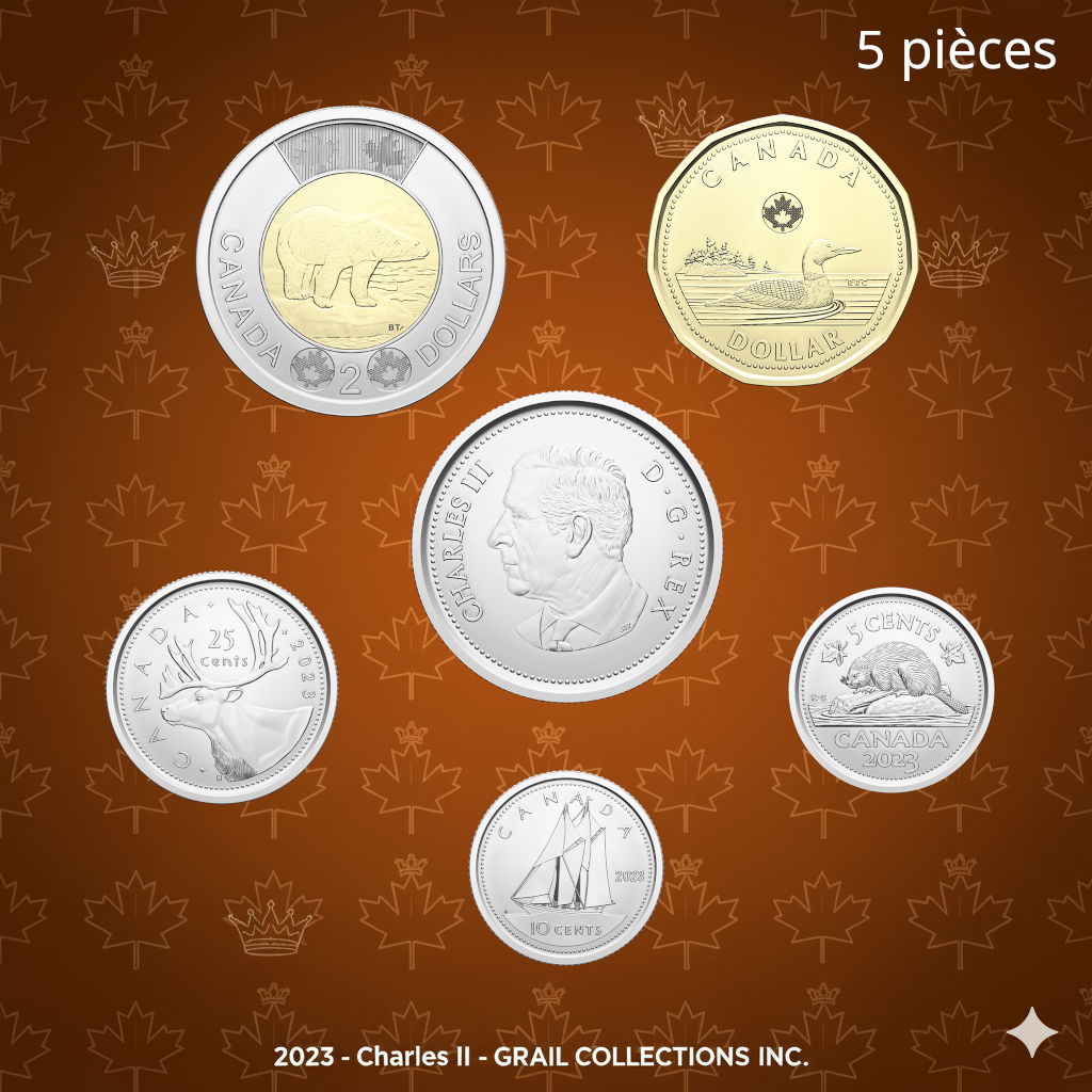 2023 Charles III 5-Piece Set: First Strike - High Quality Uncirculated