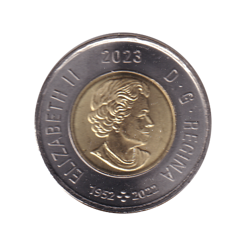 2023 Toonie ($2) Native Color BU (MS-69) SUPERB GEM NEAR PERFECT GEM