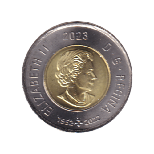 2023 Toonie ($2) Riopel Color BU (MS-67) SUPERB GEM