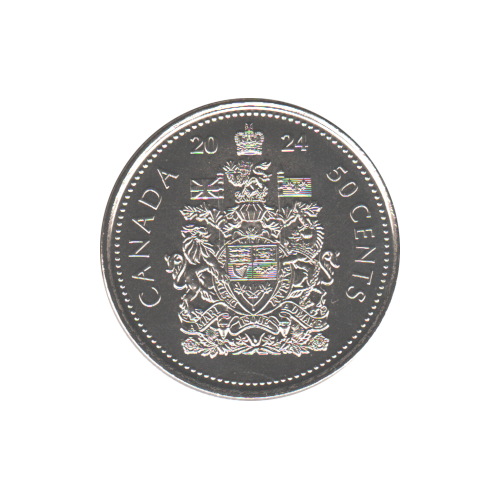 2024 50 cents BU (MS-69) Near Perfect GEM