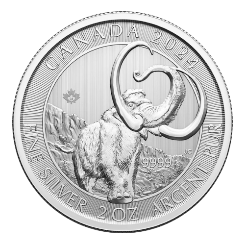 2023 Canada $10 Saber-Toothed Tiger - 2 oz Silver .9999 (2.8% return: Interac payment)