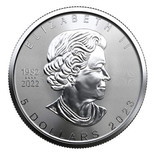 2023 Canada $5 Maple Leaf - 1 oz Silver .9999 (*2.8% DISCOUNT with e-interac)