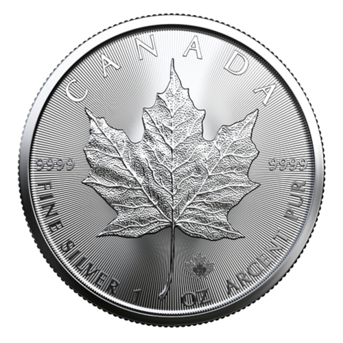 2023 Canada $5 Maple Leaf - 1 oz Silver .9999 (*2.8% DISCOUNT with e-interac)