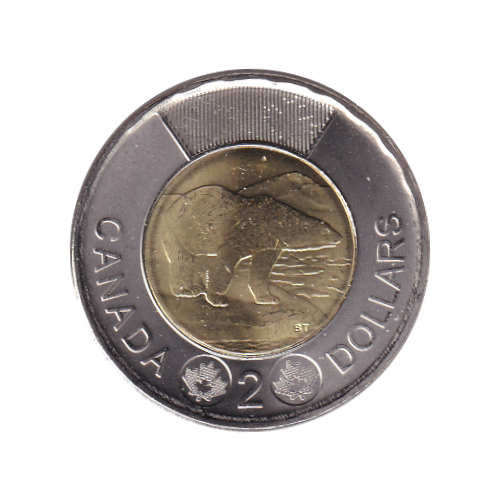 2024 Toonie ($2) Polar Bear - BU (MS-64) CHOICE