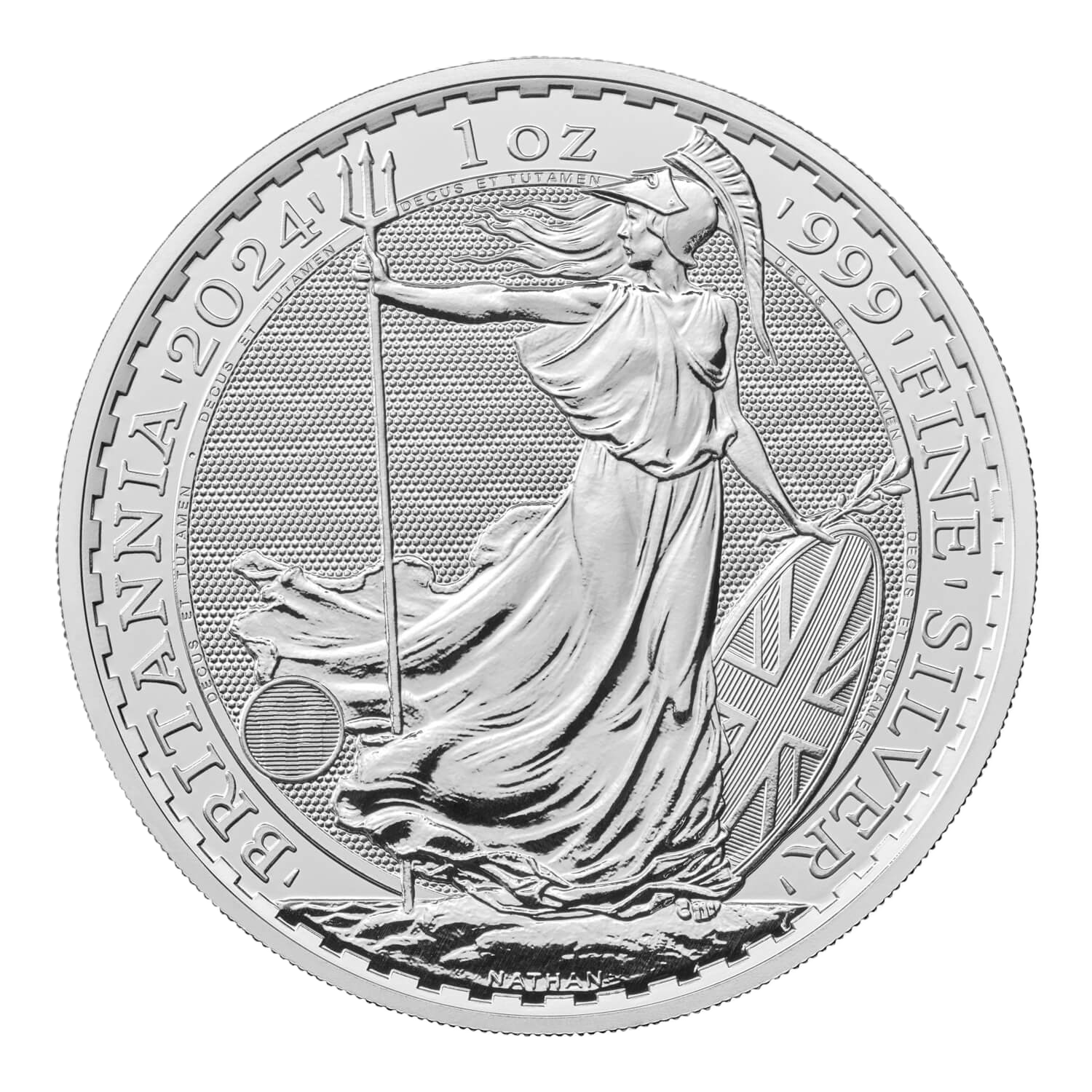 2024 United Kingdom 2 Pounds Britannia 1 oz Silver .999