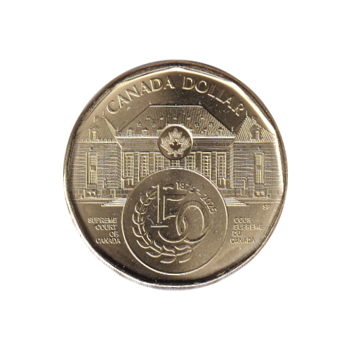2025 Loonie ($1) Supreme Court - BU (All Mint State)