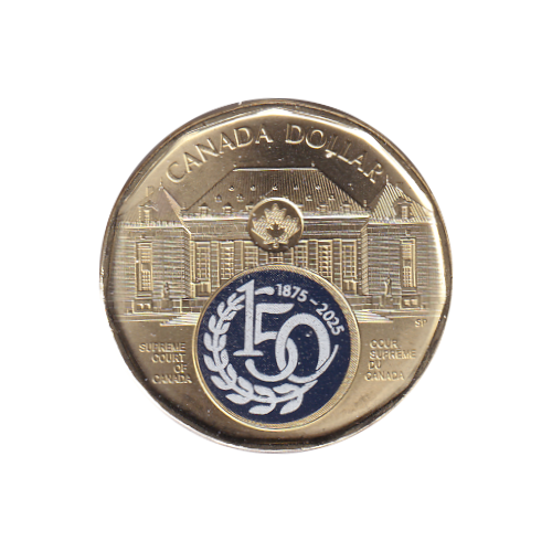 2025 Loonie ($1) Duo Supreme Regular and BU Color (All Mint State)