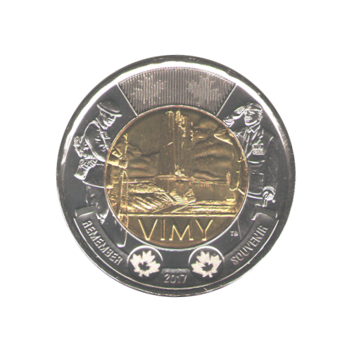 2017 Toonie ($2) VIMY BU (MS-63)