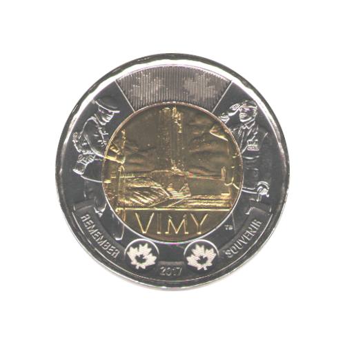 2017 Toonie ($2) VIMY BU (MS-64)