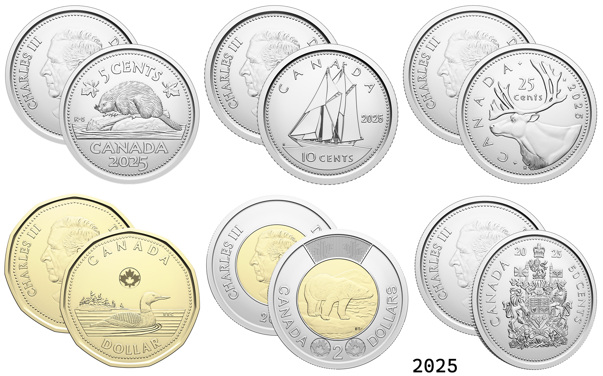 2025 6-Piece Set: First Strike + Classic 50¢ from a Special Roll - HIGH QUALITY BU