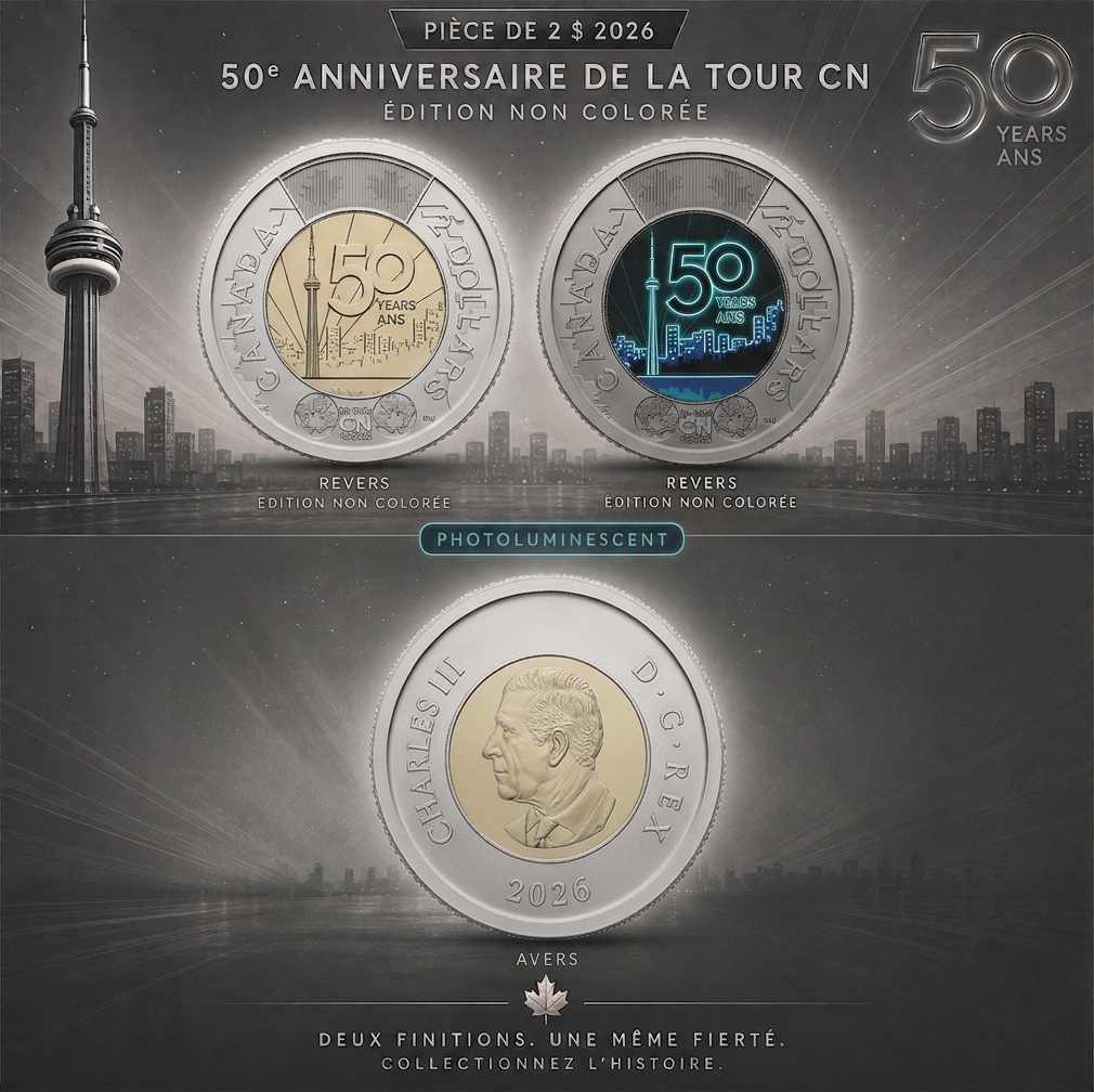 2025 Toonie $2 (Set) Unknown Soldier Color and NC - BU (All Mint State)