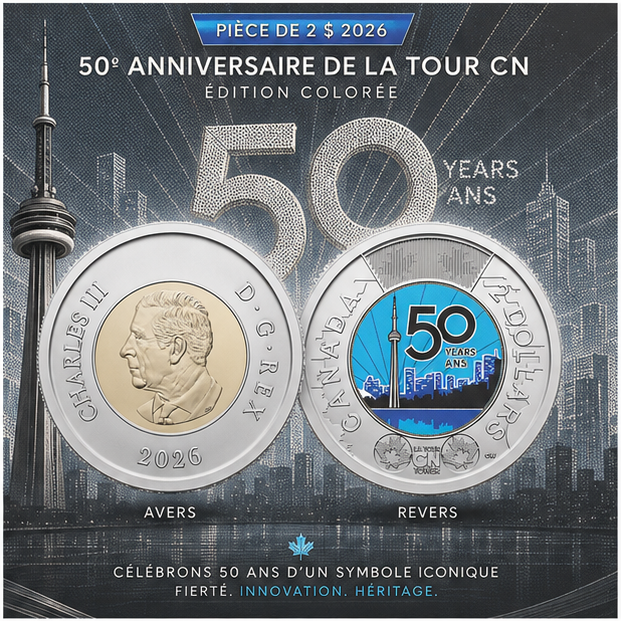 2025 Toonie ($2) Unknkown Soldier COLOR (All Mint State)